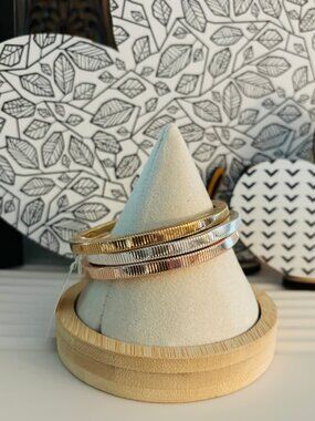 Park Lane Tri-Color Stretchy Bracelet Set